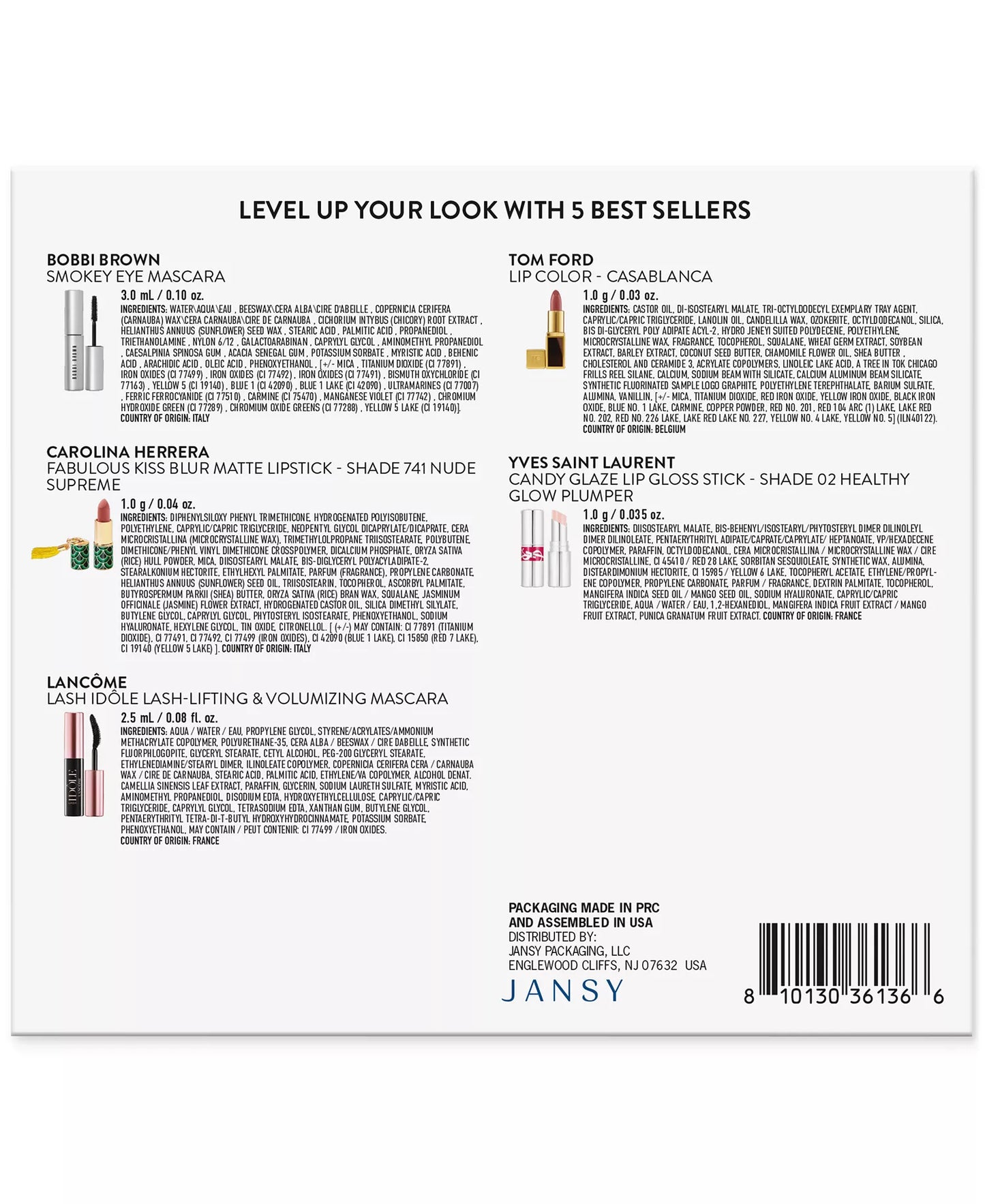 Created For Macy's 5-Pc. Luxury Lips & Lashes Set