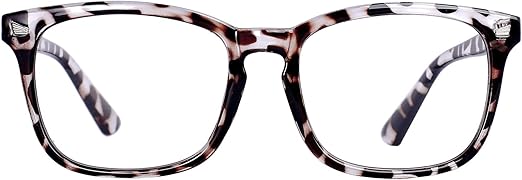 MAXJULI Blue Light Blocking Glasses,Computer Reading/Gaming/TV/Phones Glasses for Women Men(Leopard)