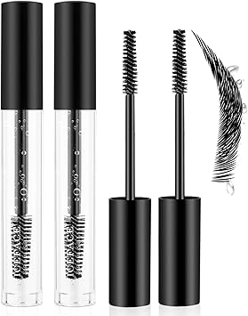 2Pcs Eyebrow Setting Gel, Clear Eyebrow Gel, Waterproof and Anti-Sweat Liquid Eyebrow Repair, Liquid Eyebrow Styling, Long Lasting Eyelash Setting Gel