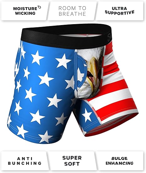 Shinesty Hammock Support Mens Underwear Boxer Briefs Men With