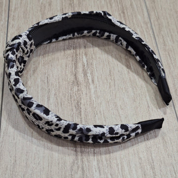 Animal print headband