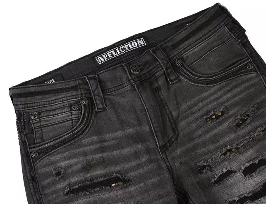 Affliction Mens Denim Jeans Gage Alchemy