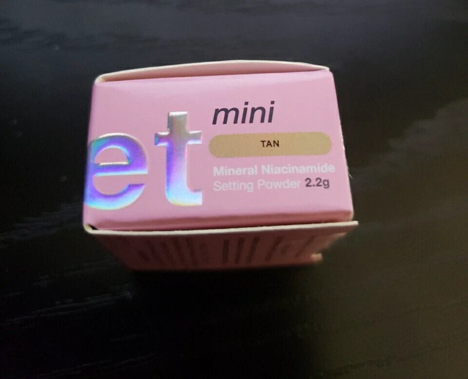 ToyFactory Ultraset Mineral Niacinamide Setting Powder In Tan .07 oz. SEALED