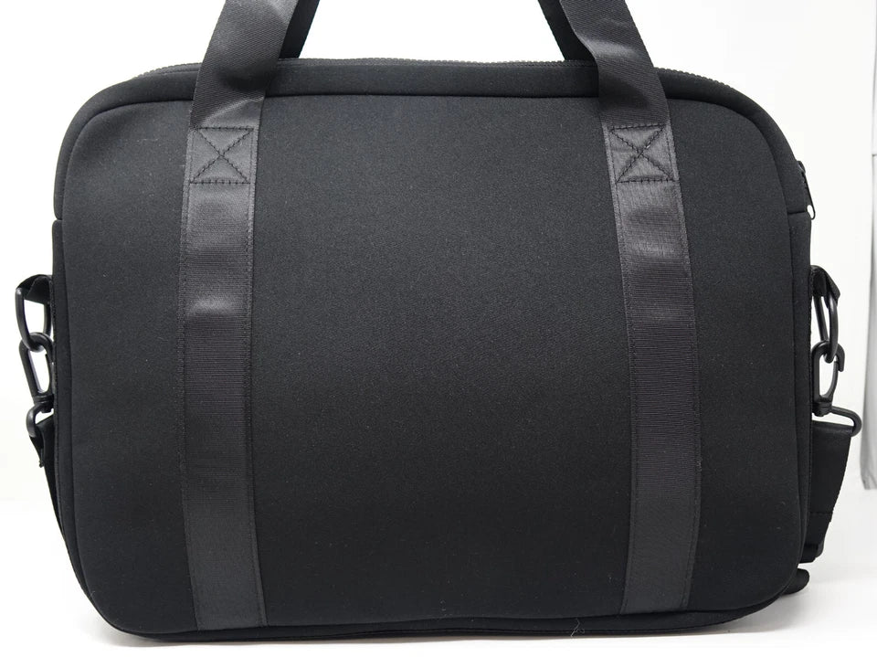 NEW Guess Unisex Padded Lightweight Laptop Tote Bag Crossbody - Black