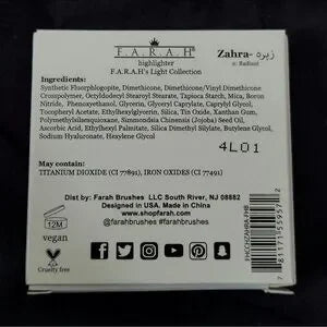 F.A.R.A.H Zahra Radiant Highlighter – 0.12 oz – Vegan & Cruelty-Free