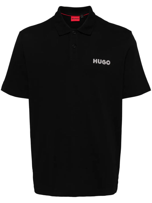HUGO Cotton Polo Shirt 'Drukolo