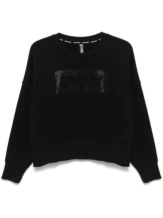 Sweatshirt emblazoned with the brand's logo