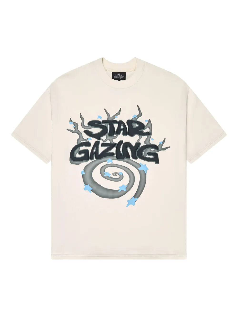 BROKEN PLANET 'Star Gaizing' T-Shirt with Fluffy Print