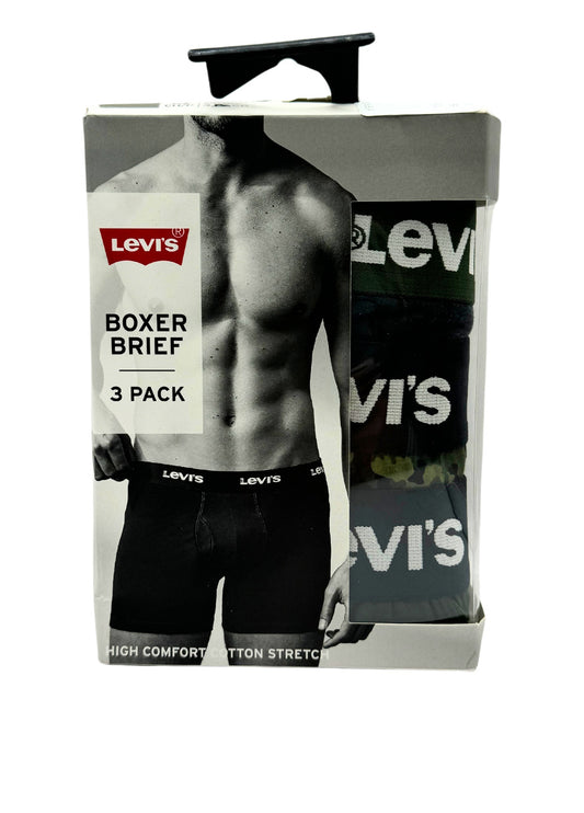 Boxer Brief 3Pk, Icon Cotton Stretch