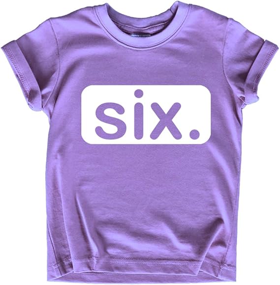Unordinary Toddler 6th Birthday Shirt Girl Birthday Outfit for 6 Year Old Girls six Happy Sixth Gift