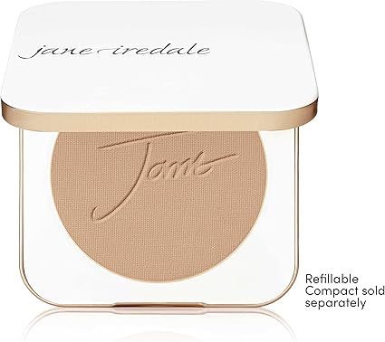 Jane Iredale, PurePressed Base Mineral Foundation Refillable Brush with SPF 20, Riviera, 5 grams