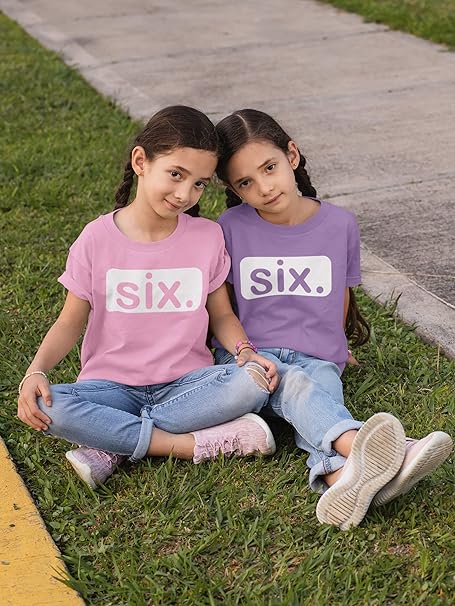 Unordinary Toddler 6th Birthday Shirt Girl Birthday Outfit for 6 Year Old Girls six Happy Sixth Gift