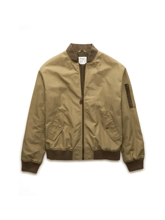 AMERICAN EAGLE MEN 1624 L2 BOMBER JACKET 309 OLIVE