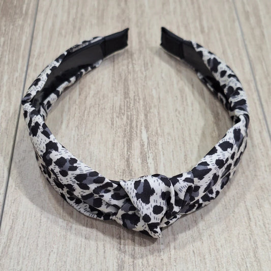 Animal print headband