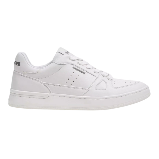 COACH Women's Clip Court Sneaker - Optic White