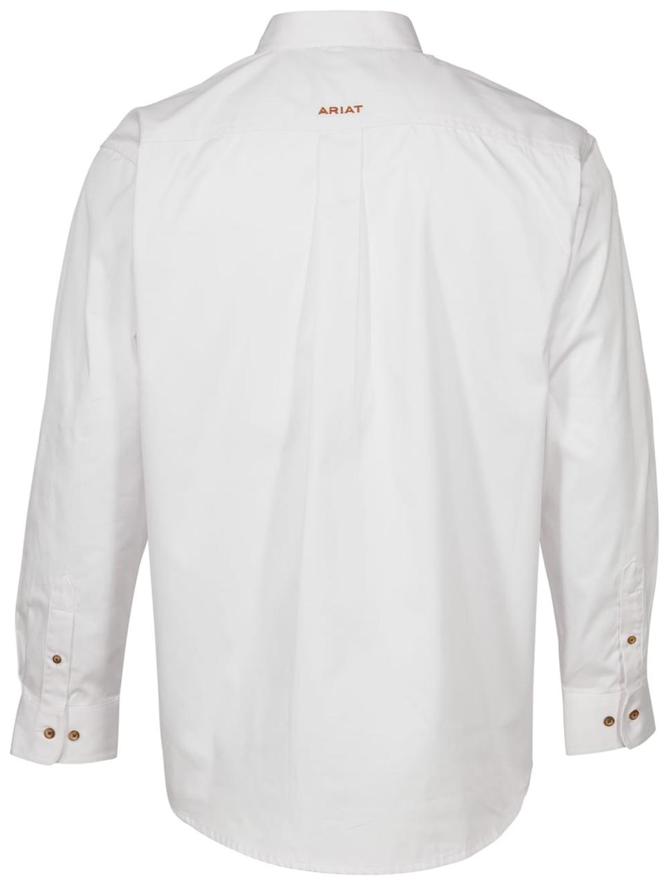 Ariat Shirt Mens Button Down Western Pocket Long Sleeve Ranch Heavyweight