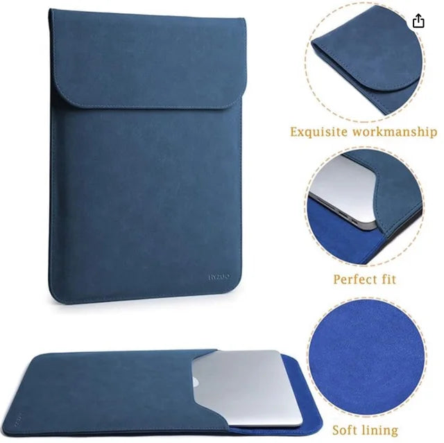 HYZUO 13.5 inch Navy Blue Laptop Case