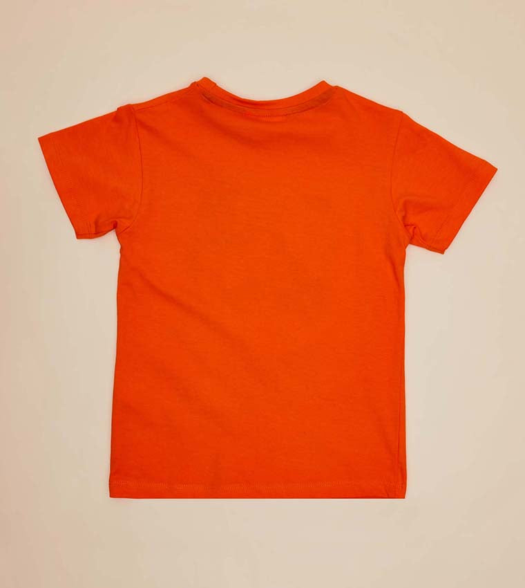 Printed Short Sleeves Casual T-Shirt