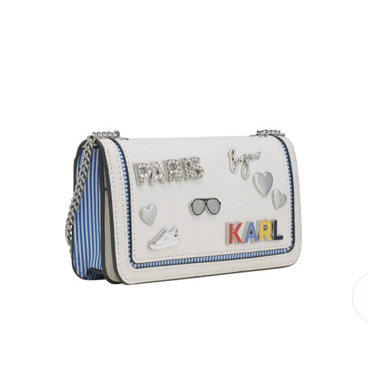 KARL LAGERGELD KOSETTE SMALL SHOULDER BAG