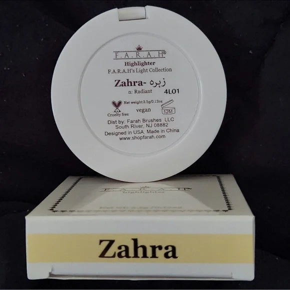 F.A.R.A.H Zahra Radiant Highlighter – 0.12 oz – Vegan & Cruelty-Free