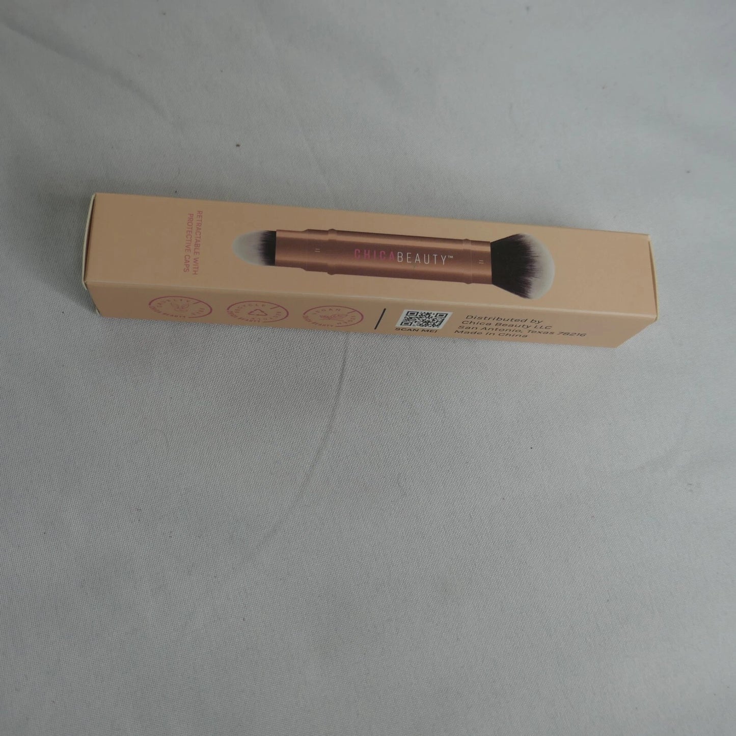 Chica Beauty Dual Ended Complexion Brush NIB