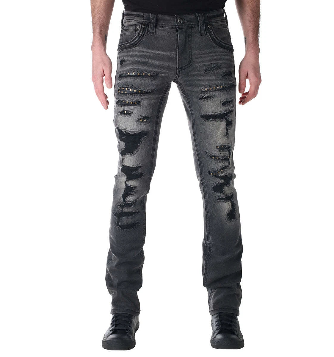 Affliction Mens Denim Jeans Gage Alchemy
