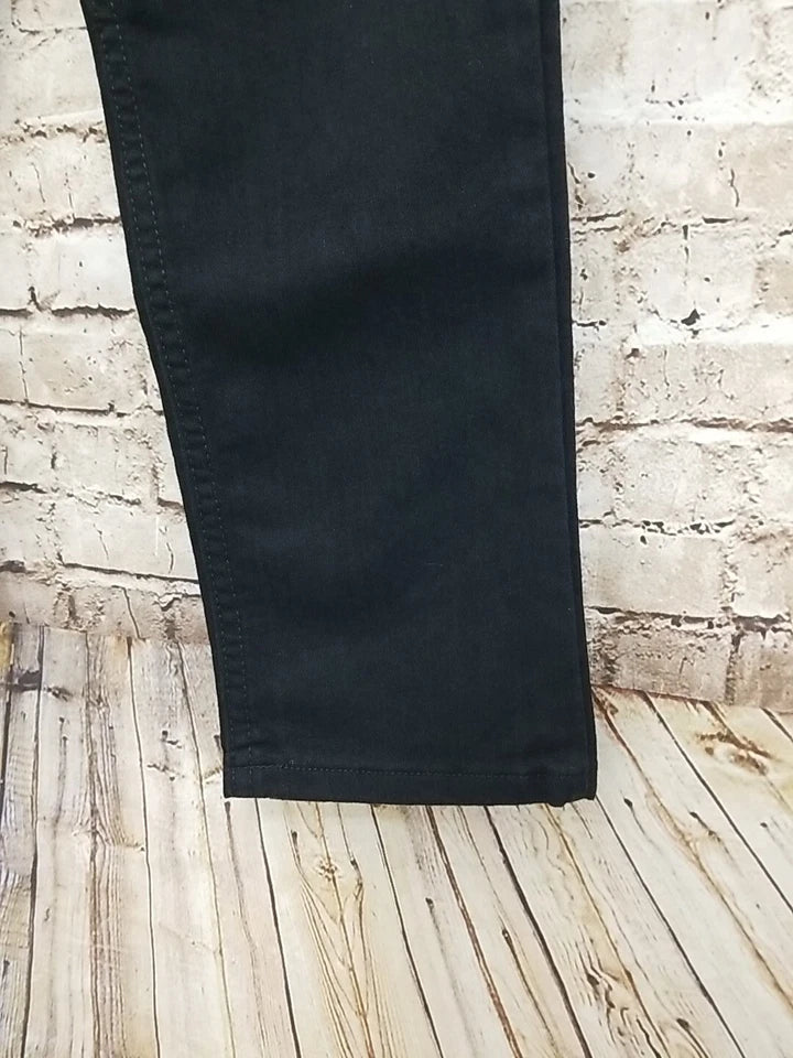 Urban Pipeline Boys Size 6 Reg Ultimate Jean Straight Leg Adjustable Waist Black